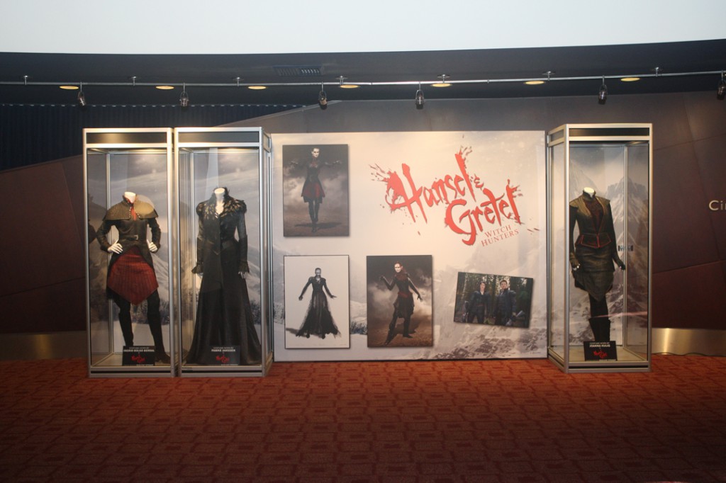 At the ArcLight Sherman Oaks, featuring costumes worn by Red Witch, Muriel & Horned Witch.