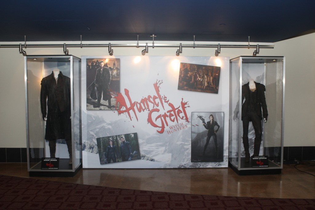 At the ArcLight La Jolla, featuring costumes of Hansel and Gretel.
