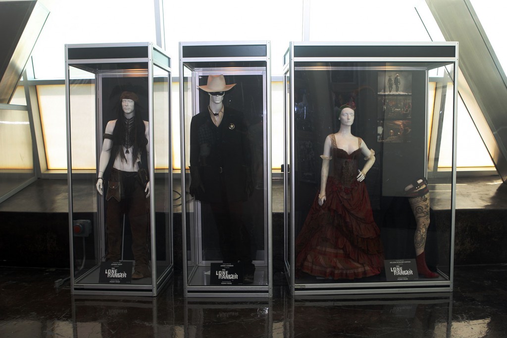 THE LONE RANGER exhibit at the ArcLight Hollywood.