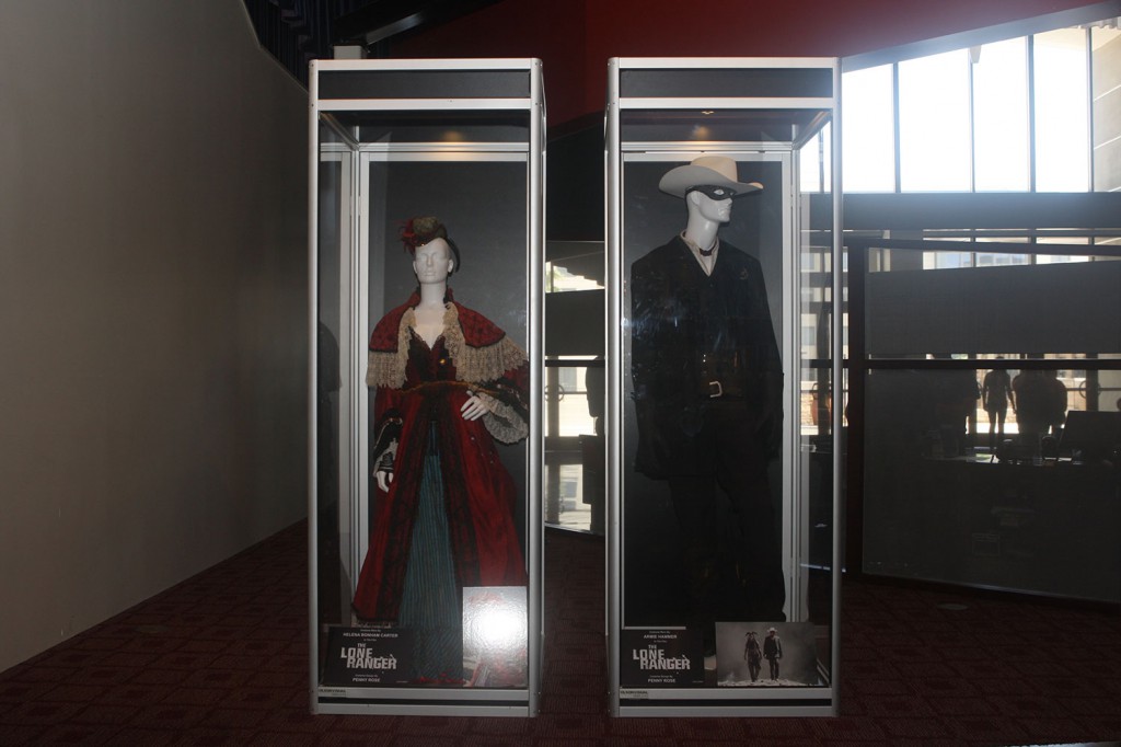 THE LONE RANGER  costume exhibit at the ArcLight Hollywood.